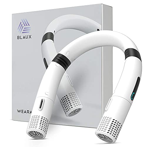 Blast Auxiliary Portable Neck Fan Wearable Personal Cooling Device