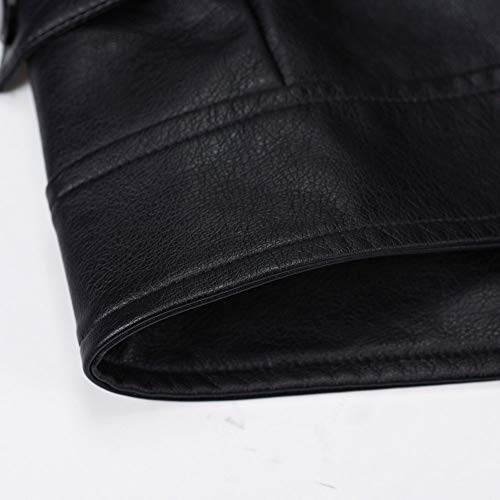 image for Realdo Mens Motocycle Jacket Clearance, American Flag Solid Stand Zipp