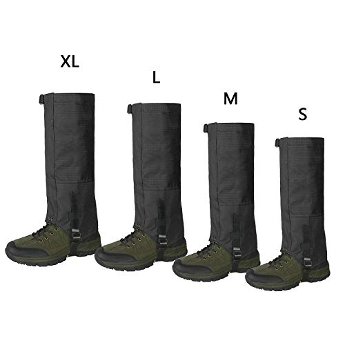 Unigear Leg Gaiters, Waterproof Snow Boot Gaiters Abrasion Resistance
