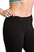 Fishers Finery Women's Ecofabric Classic Bootcut Yoga Athletic Pant - New Fabric (Black, M Petite)