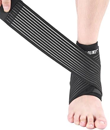 Ankle Brace Elastic Ankle Support Breathable Foot Ankle Brace Left/Right 1 Ankle Brace Sprain