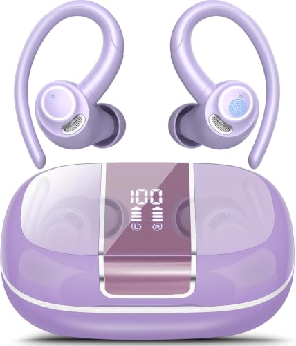 Bluetooth Kopfhörer Sport in Ear Kopfhörer Kabellos Bluetooth mit Ohrbügel