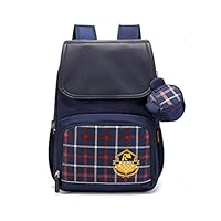 LIEOAGB Primary School Bag Light Breathable Ridged Children