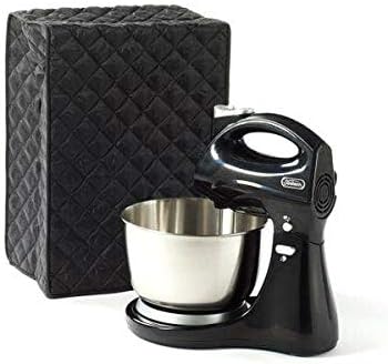 Covermates - Mixer Cover - 12W x 8D x 17H - Quilted - Stain Resistant - Washable - Kitchen Storage - Black