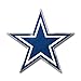 NFL Dallas Cowboys Chrome Metal Car Emblem