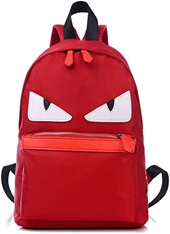 FLLT Monsters Leisure Waterproof Nylon Backpack Mult-function School Bag