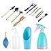 XIAOYA 13 Pieces Succulent Plants Tools Mini Garden Hand Tools Set Bonsai Tools Planting Gardening Kit Transplanting Tools Set for Indoor Miniature Fairy Garden Plant Care
