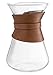 Dowozesi OS-4041 Carafe w Leather Collar (6 Cup), Clear-682