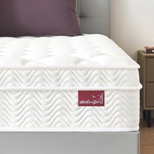 dosleeps Single Mattress 3FT | 10.6 Inch Memory Foam & Pocket Sprung | 9-Zone Orthopedic Support,Medium Firm,Edge Support,Motion Isolation 90x190x27cm