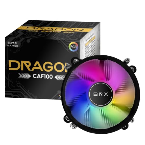 COOLER BRX DRAGON RGB INTEL 1366/115X/1700