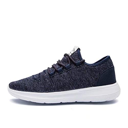 Srenket Mens Casual Athletic Sneakers Comfortable Running Shoes Light Tennis Zapatos Footwear for Men Walking Workout Blue47