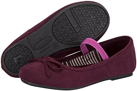 Girl's Toddler/Little Kid/Big Kid Mary Jane Ballerina Flat Shoes