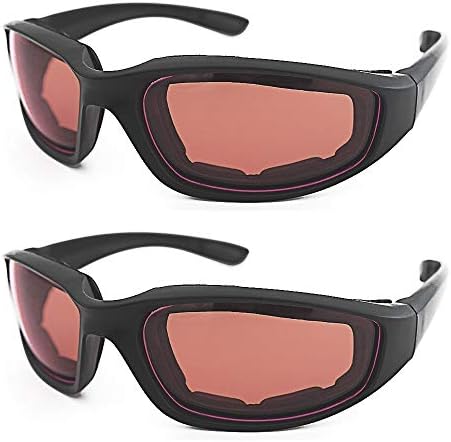 2 PCS Onion Goggles Glasses for Chopper Onion Tearless BBQ Grilling Goggles Tear Free Safety Goggles Dustproof for Cleaning Kitchen Home for Men, Women