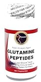 Glutamine Peptides 1500 Mg # 180 Capsules - Building Lean Muscle Tissue - BioPower Nutrition (2 Bottles)