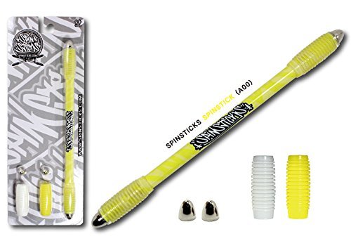Pen spinning mod (spinsticks) one color yellow (a0) mad…