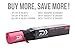 Barbell Squat Pad Bar Cushion - Bundle with Velcro Straps & Carry Bag - Neck/Shoulder Foam Padding Protective Sponge for Squat Exercises, Lunges & Hip Thrusts - Fit Olympic Size Bars & Smith Machines