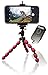 Flexible Tripod For iPhone 6 6S SE 7 8 X - USB Rechargeable Bluetooth 3.0 Remote for iOS iPhone Compact Bendable Smartphone Mount NEW! Locking Head Vlogger by The CLAW