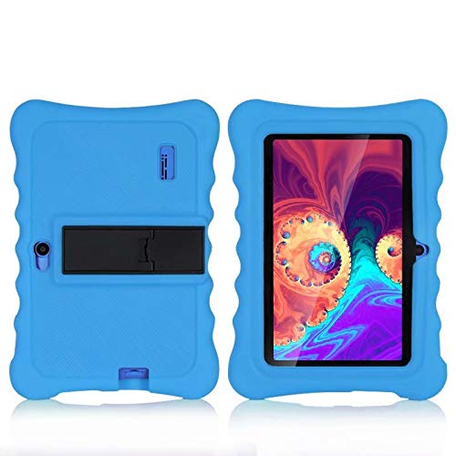 AKNICI 7 Inch Stand Silicone Case for Dragon Touch, Haehne, Q88, JINYJIA, YUNTAB, Fenghong Q88H, RUNYA, ASHATA Tablets - Blue