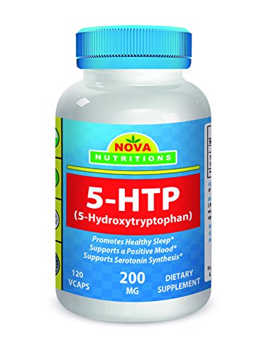 5-HTP 200 mg 120 Veggie Capsules by Nova Nutritions 5-HTP 200 mg 120 Veggie Capsules by Nova Nutritions