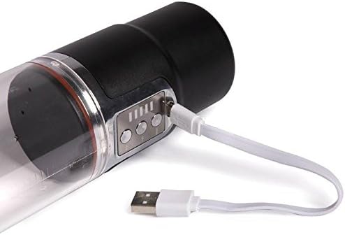 Shots Toys Rechargeable Automatic Pump Penis Pump, Transparent - Image 4