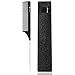 HYOUJIN 608 Black Carbon Rat tail Combs Pin tail comb 100% Anti static 230℃ Heat Resistant Metal parting combs with Non-skid Paddle for hair stylingthumb 1
