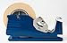 Bertech KTD1 General-Purpose Tape Dispenser, 1 Inch Wide, Blue