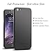 Willnorn Full Body Coverage Protection Case with Tempered Glass Screen Protector for iPhone 6 - Black