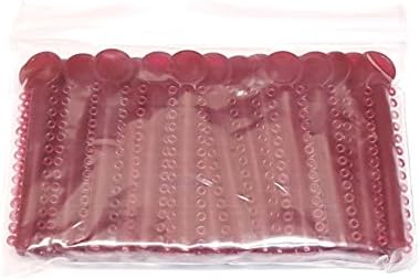 OrthoExtent Orthodontic Ligature Ties Deep Red Color (1040 ties/bag)