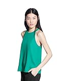 Mango Women's Halter Neck Top, Billiard Green, Xs