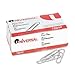 Universal Paper Clips, Smooth, Size No. 1, Silver, 100/BX, 10 Boxes/Pack (UNV72210)