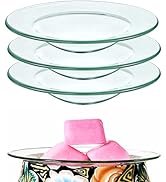 Corleone Replacement Wax Warmer Dish Oil Warmer Glass Dish for Tart Warmers Wax Melter Burner(3Pcs)