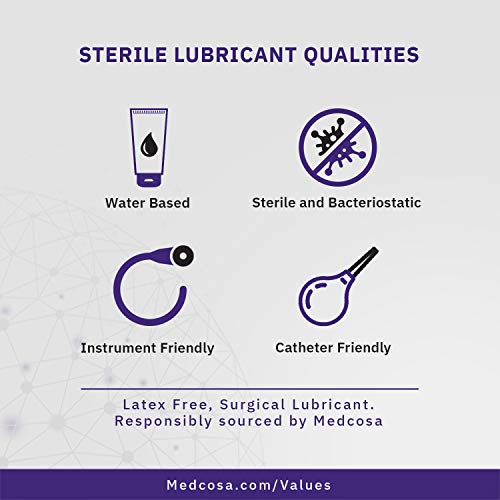 Medcosa Sterile Lube Surgical Lube Water Based Lubricating Jelly