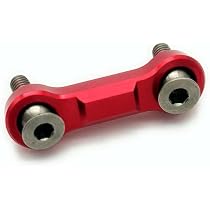 Hot Racing Aluminum Steering Arm Mount Post For Traxxas 1/16 Scale RC Cars - Red