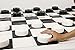 Garden Games Junior Jumbo Checkers (Played on a 4' X 4' Mat!)