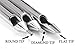 Tattoo Stainless Steel Tip Kits - Yuelong 22pcs Tattoo Tips Set Round Diamond Magnum DT RT FT Stainless Steel Tattoo Tip Tube Assorted for Tattoo Machine Gun Ink Grip Tattoo Needles Tattoo Supplies