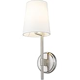 Z-Lite 816-1S-BN Winward Wall Sconce, 1-Light 60 Watts, Brushed Nickel