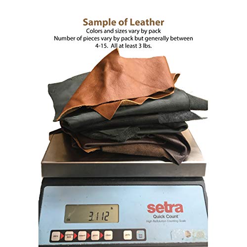 5 lbs+Leather+Scrap+Crafts+Remnants