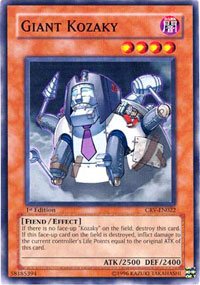 Yu-Gi-Oh! - Giant Kozaky (CRV-EN022) - Cybernetic Revolution - 1st Edition - Common