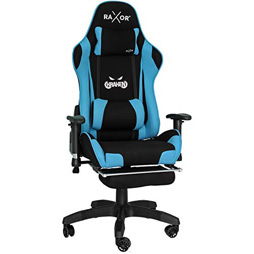 Raxor Racing Hochwertiger Burostuhl Gaming Stuhl Ergonomischer Hohenverstellbar Schreibtischstuhl Chefsessel Computerstuhl Drehstuhl Mit Einstellbaren