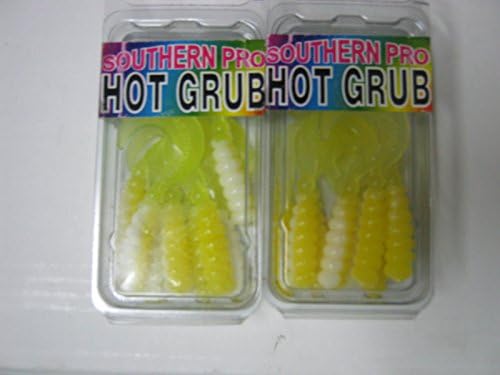 Hot Grubs Southern Pro (2 Packs 8 ct Each) HG05
