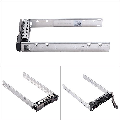 2.5" SAS SATA Hard Drive Tray HDD Caddy for Dell G176J PowerEdge R610 T610 R620 R710 T710 R720 R815 R820 Series Servers with 4 Mounting Screws by Mveohos - Thumbnail 3