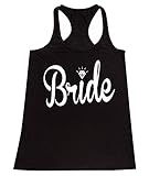 P&B Wedding Bride (white text) Women's Tank Top