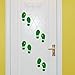 400Pcs Leprechaun Footprint Stickers St. Patrick's Day Stickers Leprechaun Floor Decals Shamrock Gold Coin Decoration Stickers for Kids Party Supply Classroom Home