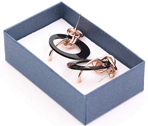LeBeila 12pcs Paper Jewelry Gifts Boxes For Jewelry Display-Rings, Small Watches, Necklaces, Earrings, Bracelet Gift Packaging Box (Mix Color)