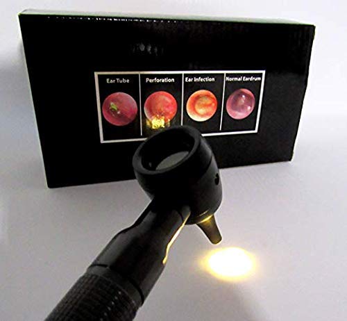 RA Bock TUFF Scope Ultra-Rugged LED Field Otoscope with Protective Hard Plastic Case Also Works as a Veterinary Otoscope