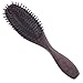 Breezelike Wood Hair Brush - Wooden Professional Detangling Massage Brush Handmade with Natural Ebony