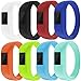 Compatible for Garmin Vivofit 3/JR/JR.2 Bands, Soft Silicon Wristband Strap Replacement Bands for Garmin Vivofit JR/Vivofit JR.2/Vivofit 3, Small and Large