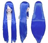 Azrael Black Butler Wig Long Light Blue Straight Cosplay Wig Costume Wigs lacefront wig party wig