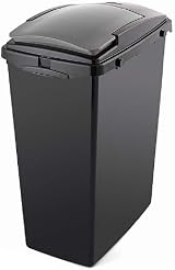 Addis Set of 3 40 Litre Recycling Bins Black Metallic UK Made 10 Year view 4