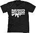 Blittzen Mens T-Shirt Ban Idiots Not Guns